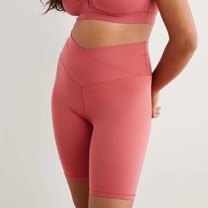 Aerie Pink Bike Shorts